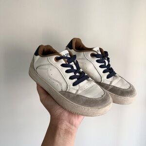 U.S. sport Kids' Cream and Tan Sneakers boys size 1